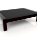 3d model Coffee table (Black, DEKTON Domoos) - preview