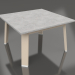 3d модель Квадратный боковой стол (Sand, DEKTON) – превью