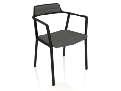 Cadeira VIPP451 (lã cinza escuro)