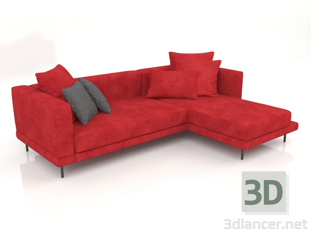 3D Modell Carol Sofa 2560 x 1800 (Brunei 23) - Vorschau