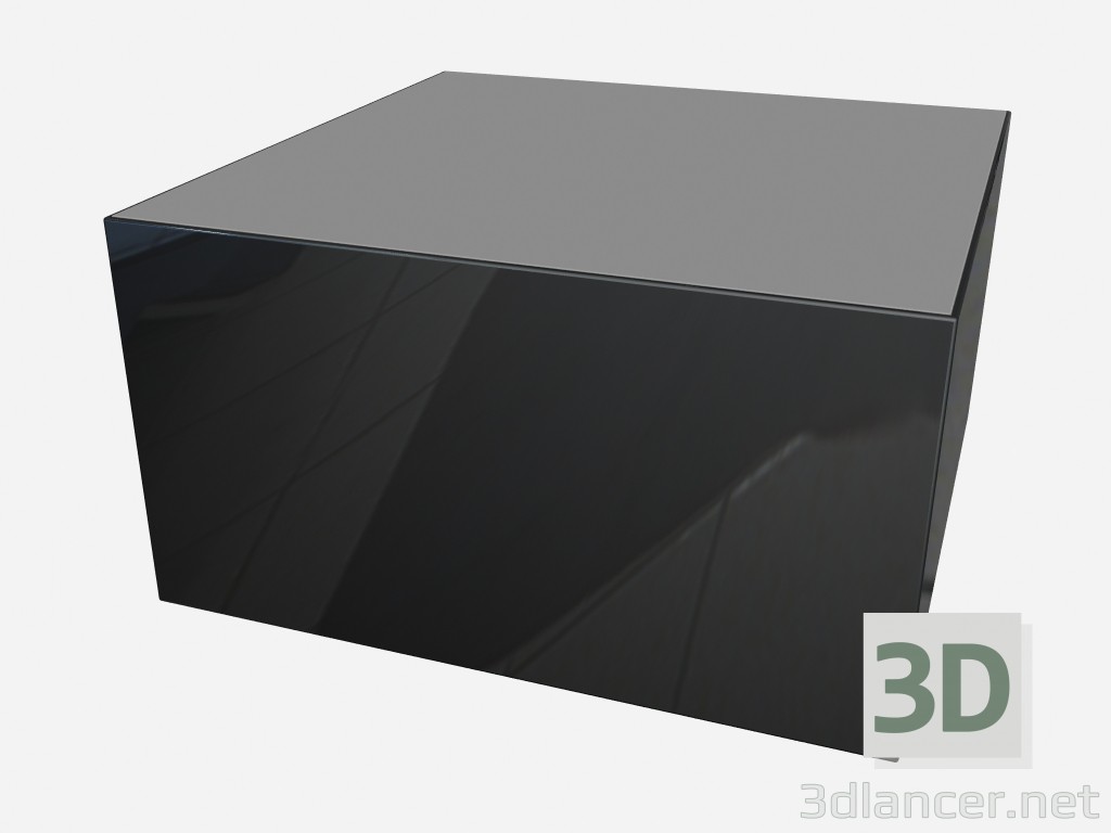 modello 3D Arte caffè tavolo alto giovane Deco z03 - anteprima