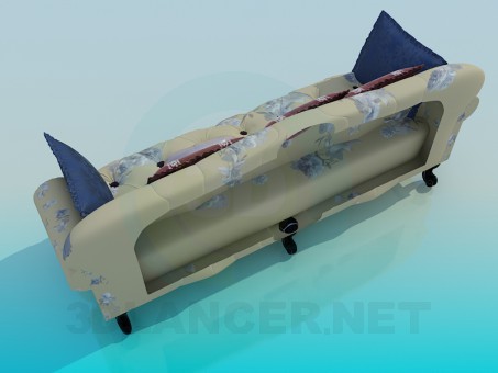 3d model Sofa - preview 3d model Sofa - preview