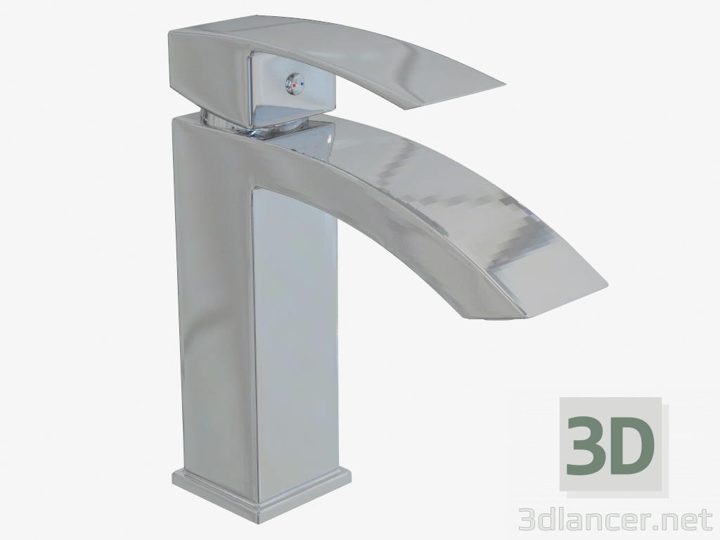 3d model Wall-mounted washbasin mixer Vigo (BDW-021M 45308) - preview