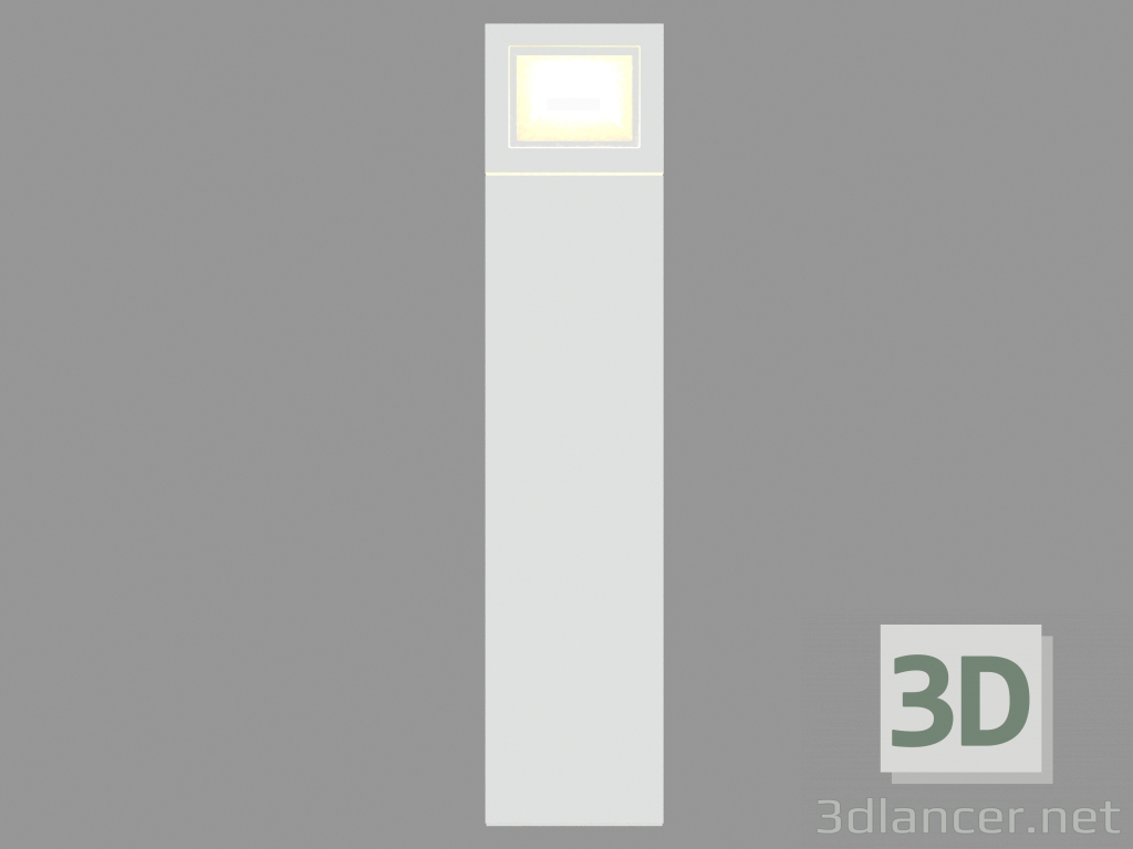 modello 3D Colonna luminosa CUBIKS 4 WINDOWS 80 cm (S5336) - anteprima