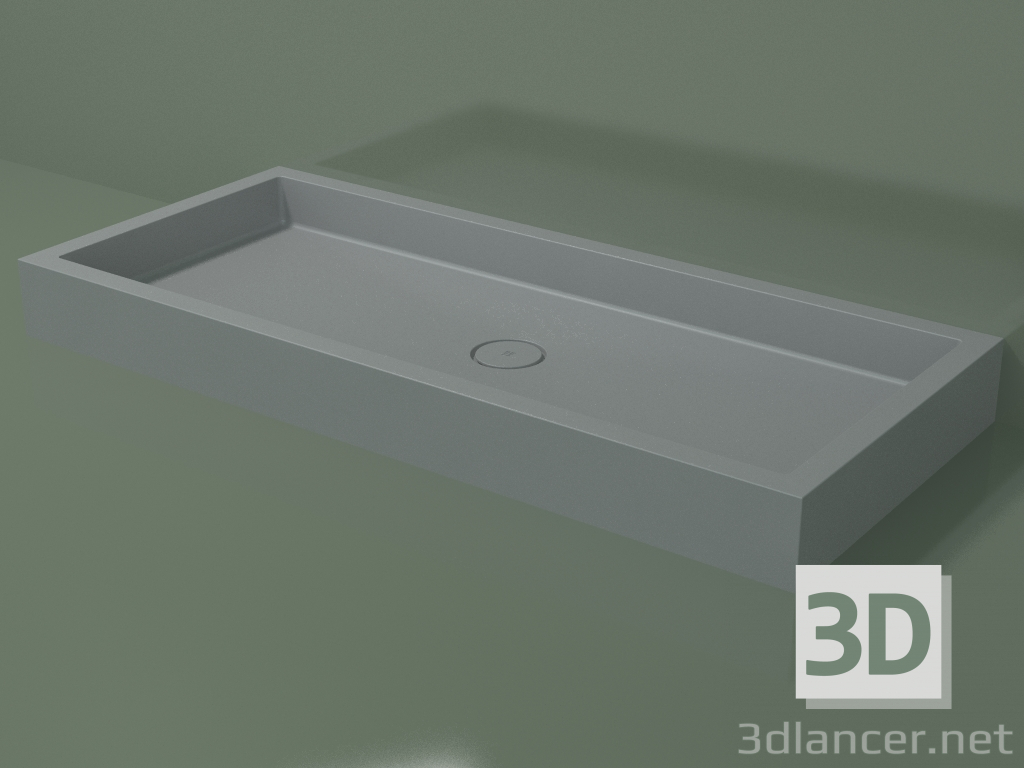 modèle 3D Receveur de douche Alto (30UA0113, Silver Grey C35, 160x70 cm) - preview