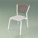 3D Modell Chair 220 (Metallmilch, Polyurethanharz Grau, Gepolsterter Gürtel Grau-Sand) - Vorschau