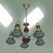 3d model Hanging chandelier 266-5 - preview