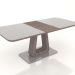 modèle 3D Table pliante Rosanna 160-200 (gris) - preview