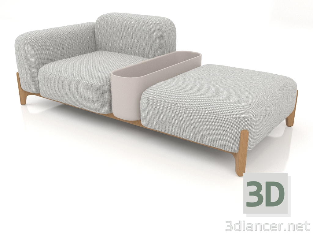 3d model Modular sofa (composition 05) - preview