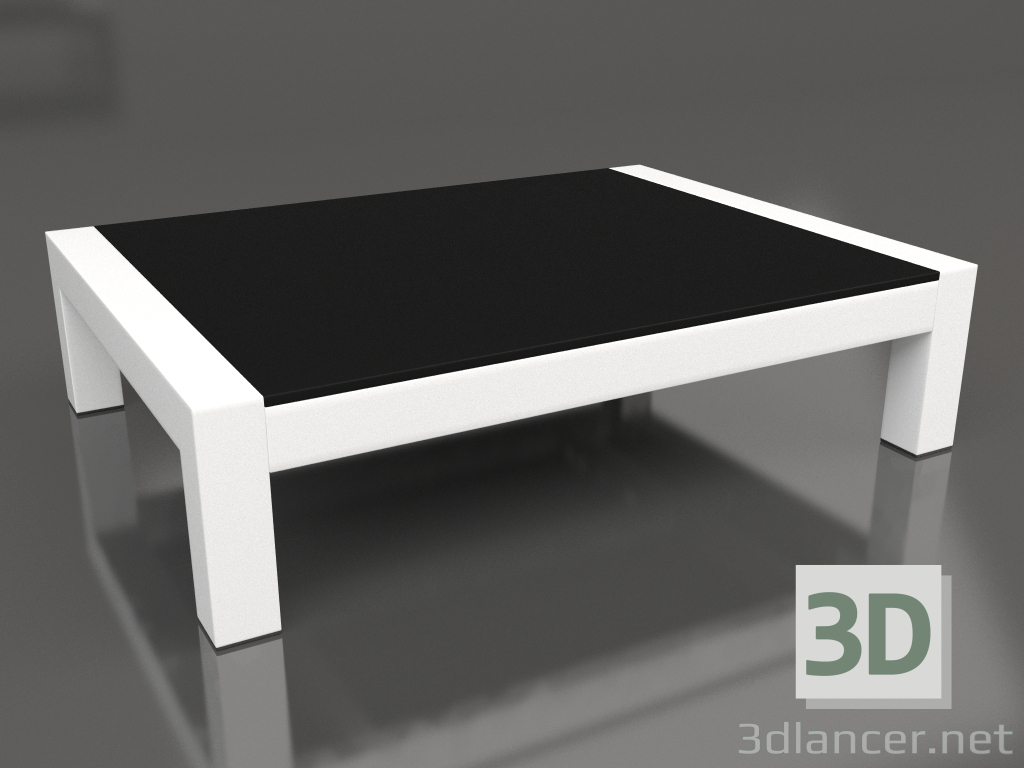3d model Coffee table (White, DEKTON Domoos) - preview