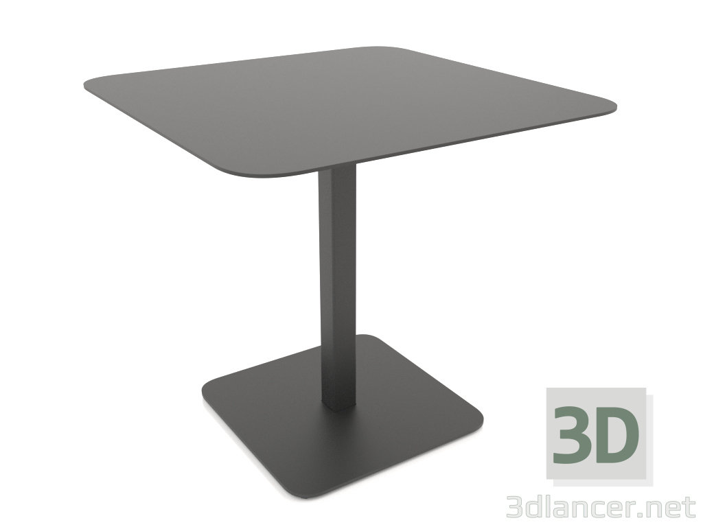 modello 3D Tavolo grande MONO quadrato (80x80x75) - anteprima