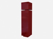 Red Cabinet Art Deco Young Z04