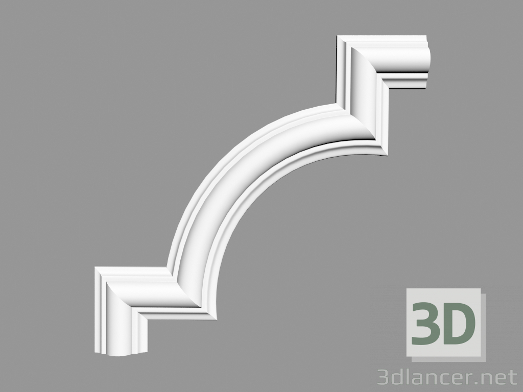 3D modeli Açı (TU1) - önizleme