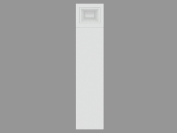 Säulenleuchte CUBIKS 4 WINDOWS 80 cm (S5339W)