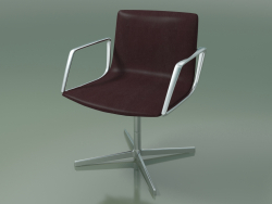 Cadeira de conferência 4912BI (4 pernas, com braços)