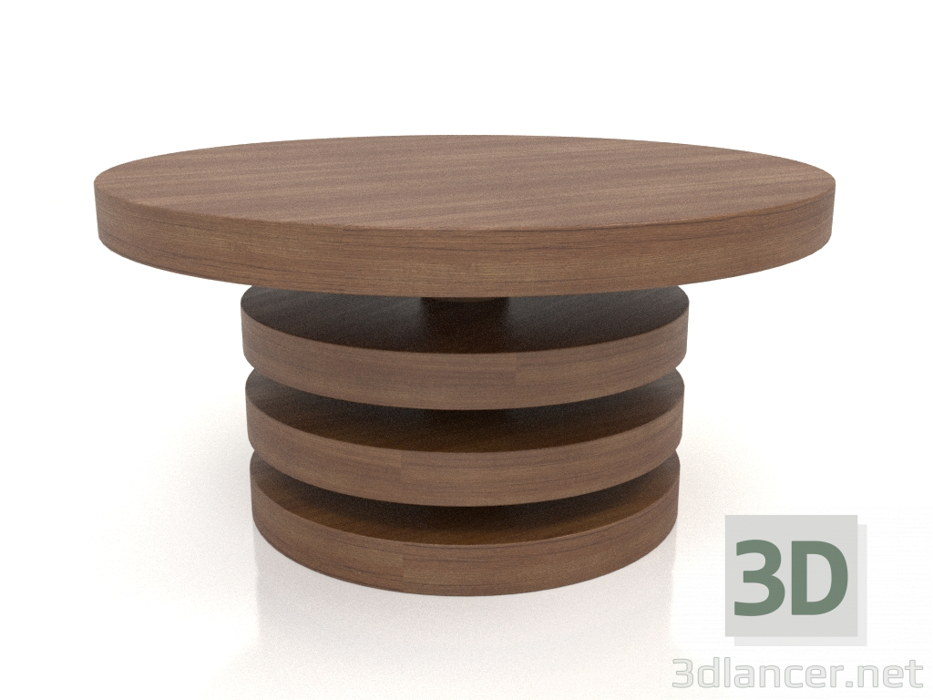3 डी मॉडल कॉफी टेबल जेटी 04 (डी = 700x350, लकड़ी की भूरी रोशनी) - पूर्वावलोकन