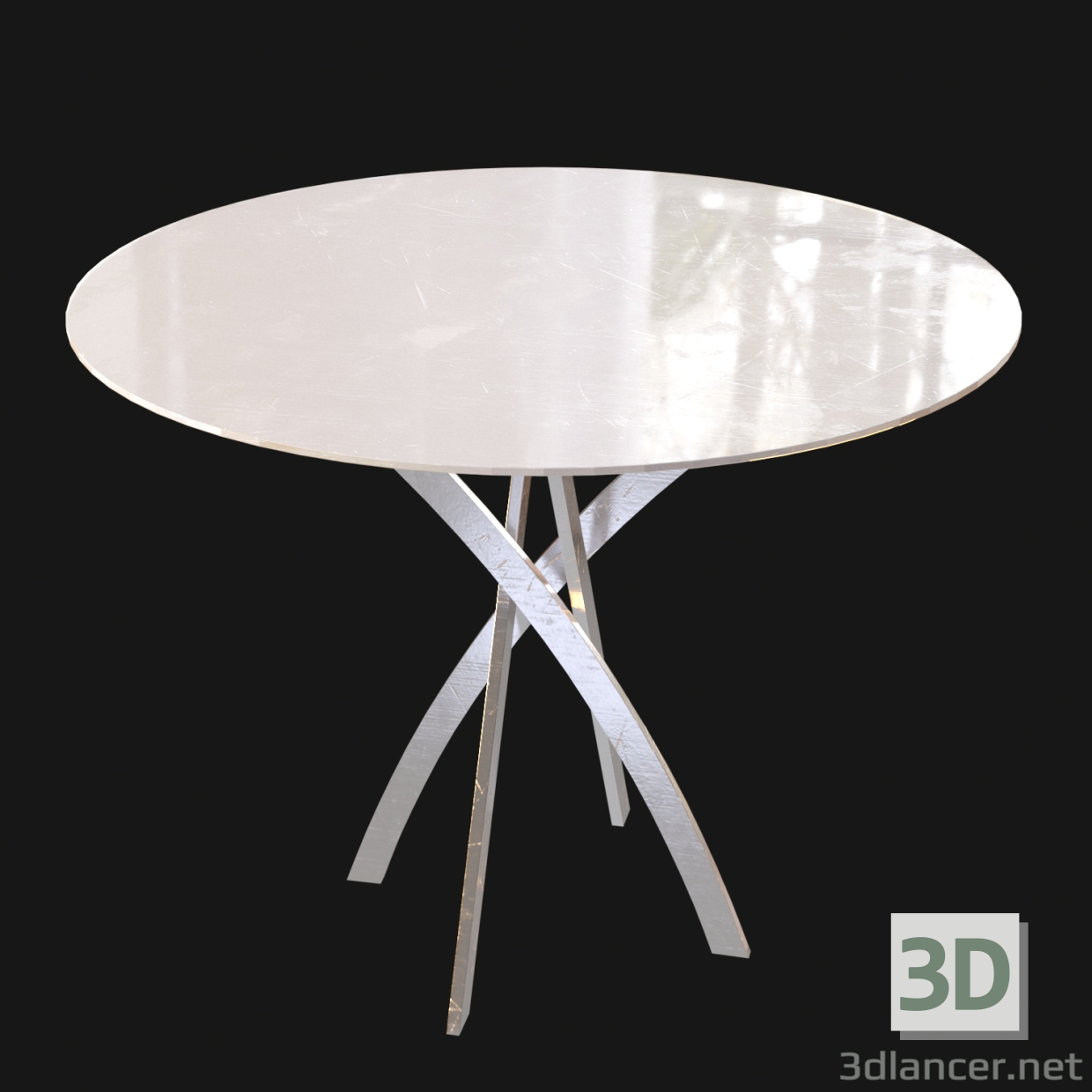 modèle 3D de TABLE A MANGER KENNER acheter - rendu