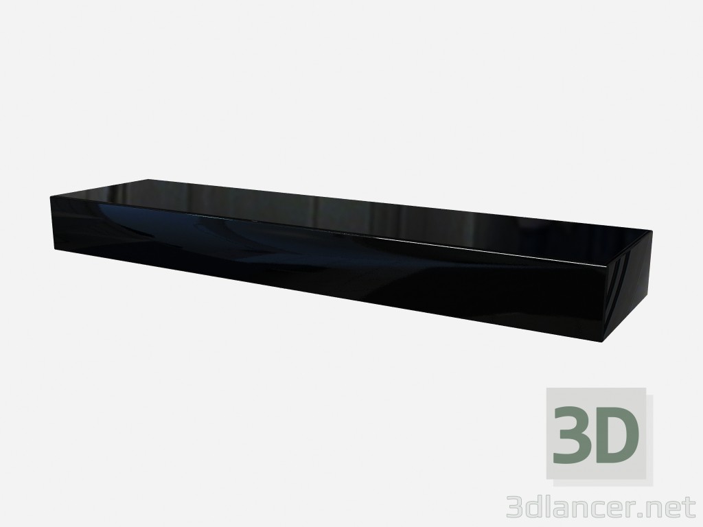 Modelo 3d Prateleira de parede Art Deco jovem Z05 - preview