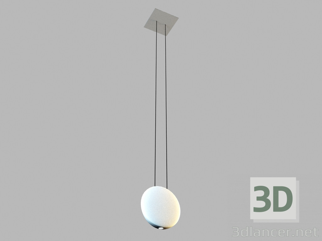 modèle 3D lampe suspendue de 2500 - preview