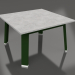 3d модель Квадратный боковой стол (Bottle green, DEKTON) – превью
