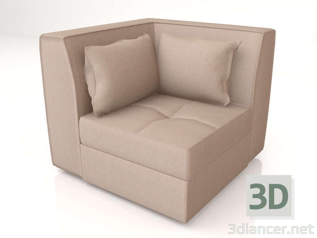 3d model Sofa module Manhattan 1 - preview