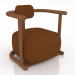 modèle 3D Fauteuil SYBYN - preview