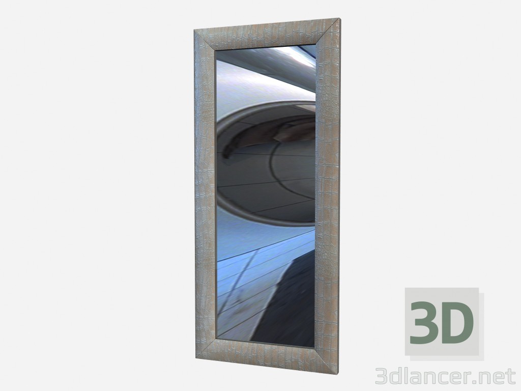 3d model Espejo con mosaico Art Deco - vista previa