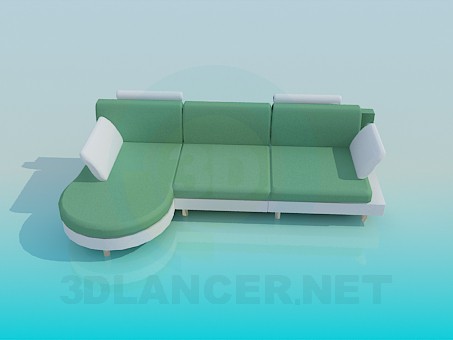 3D Modell Sofa - Vorschau