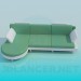 3d model Sofa - preview