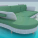 3D Modell Sofa - Vorschau