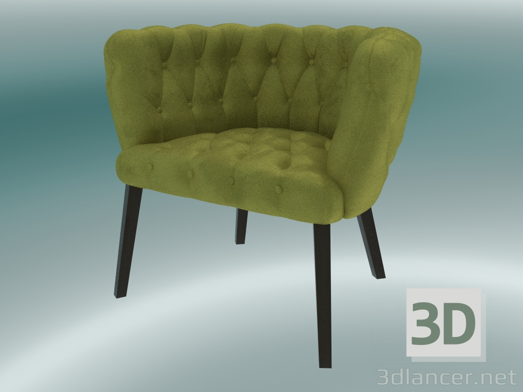 3D Modell Sessel Benjamin (gelb) - Vorschau