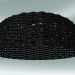 3D Modell Pendelleuchte (95, schwarz gewebt) - Vorschau