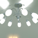 3d model Ceiling chandelier 22080-9 (chrome) - preview