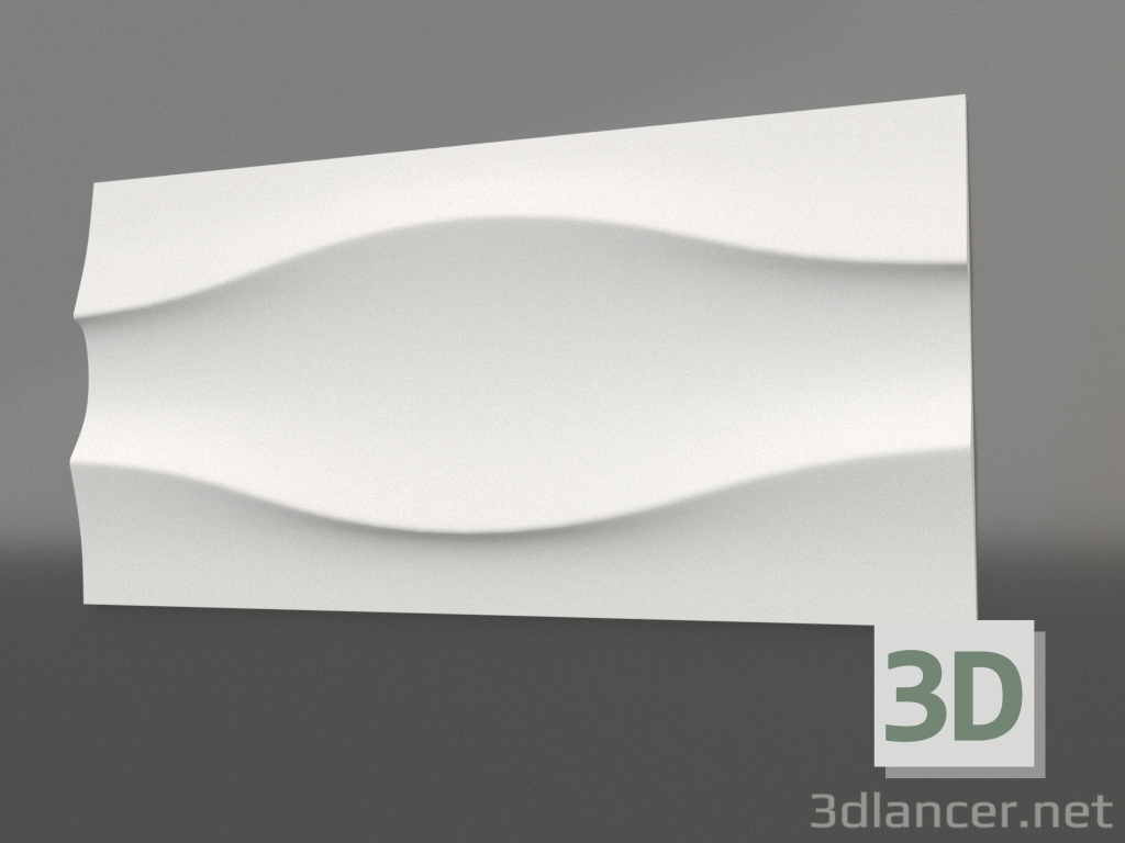 modello 3D pannello 3d M-03 - anteprima