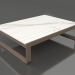 3d model Coffee table 120 (DEKTON Aura, Bronze) - preview