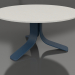 3d модель Кофейный стол Ø80 (Grey blue, DEKTON Sirocco) – превью