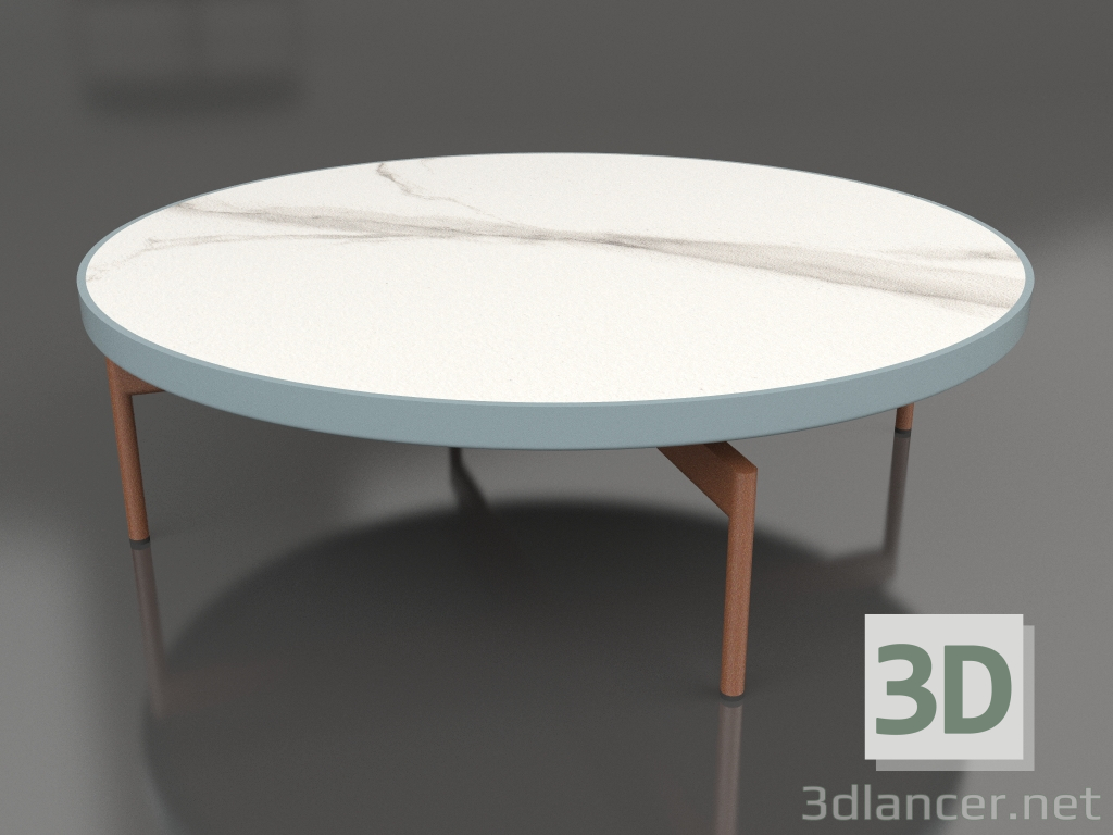 3d model Round coffee table Ø120 (Blue grey, DEKTON Aura) - preview