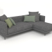 3D Modell Sofa Carol 2560 x 1800 (Galioano 03) - Vorschau