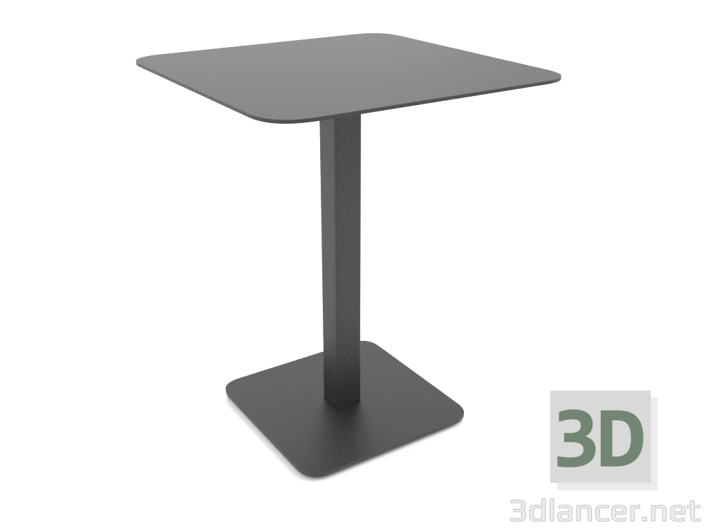 3d model Mesa grande MONO cuadrada (60x60x75) - vista previa