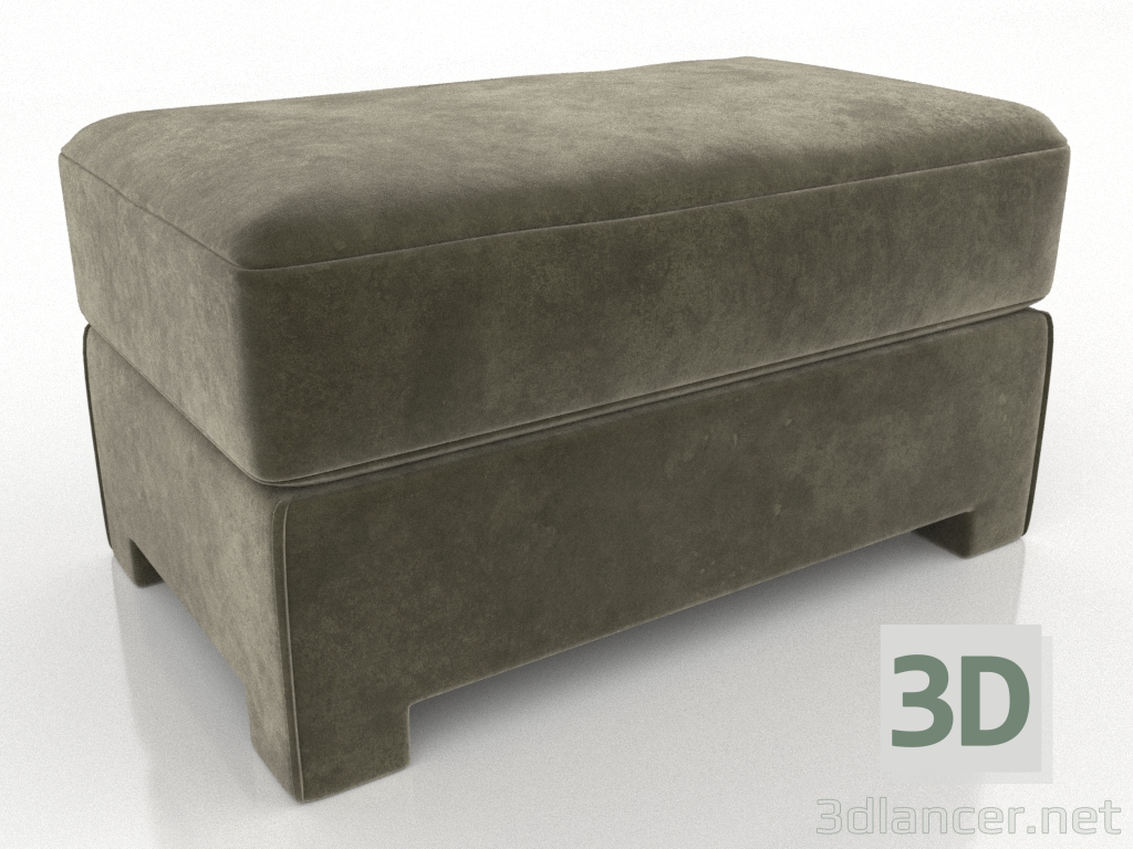 3D Modell Sitzpuff PALACE - Vorschau