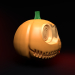 3d model Cesta de dulces de Halloween y portalápices - vista previa