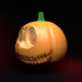 3d model Cesta de dulces de Halloween y portalápices - vista previa