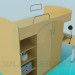3d model muebles en el vivero - vista previa