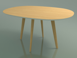 ओवल टेबल 3506 (एच 74 - 135x100 सेमी, M02, प्राकृतिक ओक, विकल्प 1)