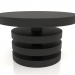3 डी मॉडल कॉफी टेबल जेटी 04 (डी = 600x350, लकड़ी का काला) - पूर्वावलोकन