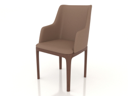 Cadeira Senhor (marrom acinzentado)
