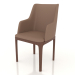 3d model Chair Sir (gray-brown) - preview