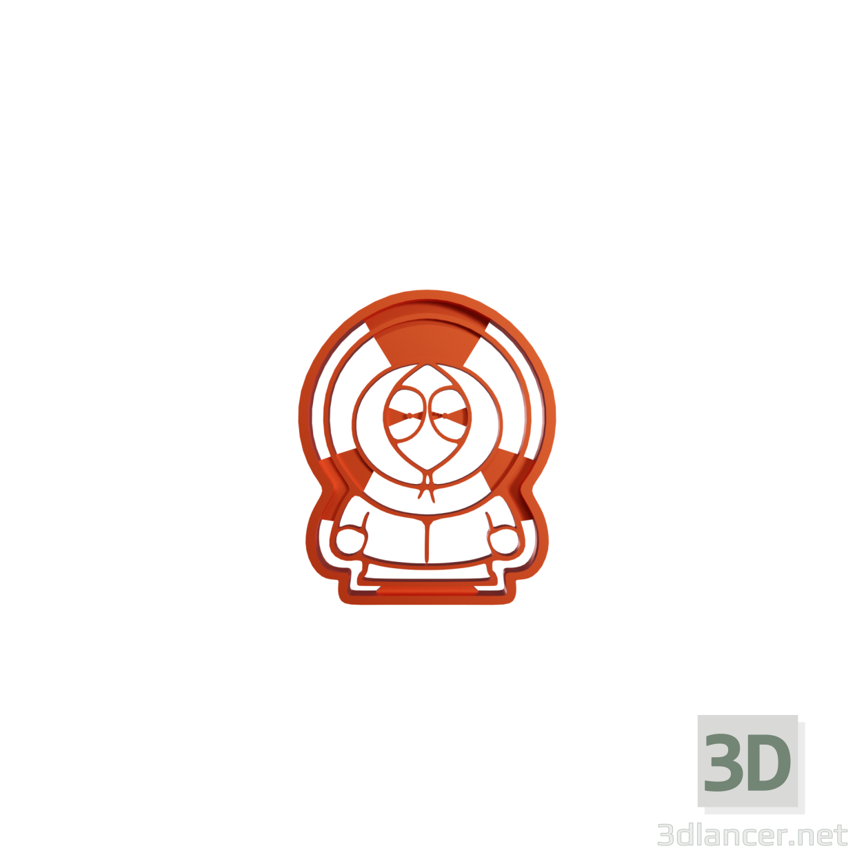 3D pişirme kabı Kenny modeli satın - render