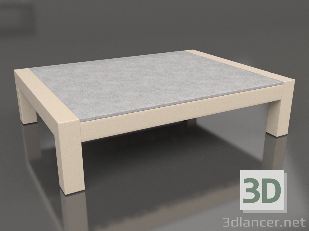 3D Modell Couchtisch (Sand, DEKTON Kreta) - Vorschau