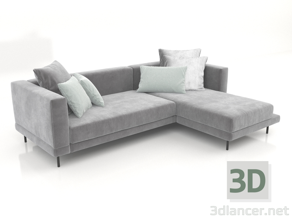 3D Modell Sofa Carol 2560 x 1800 (Gallardo 29) - Vorschau